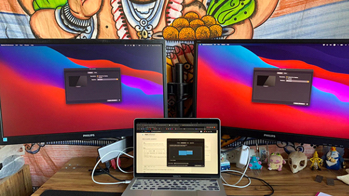 اتصال چند نمایشگر به یک لپ‌ تاپ