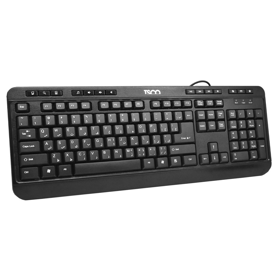 کیبورد و ماوس با سیم تسکو مدل TKM8052