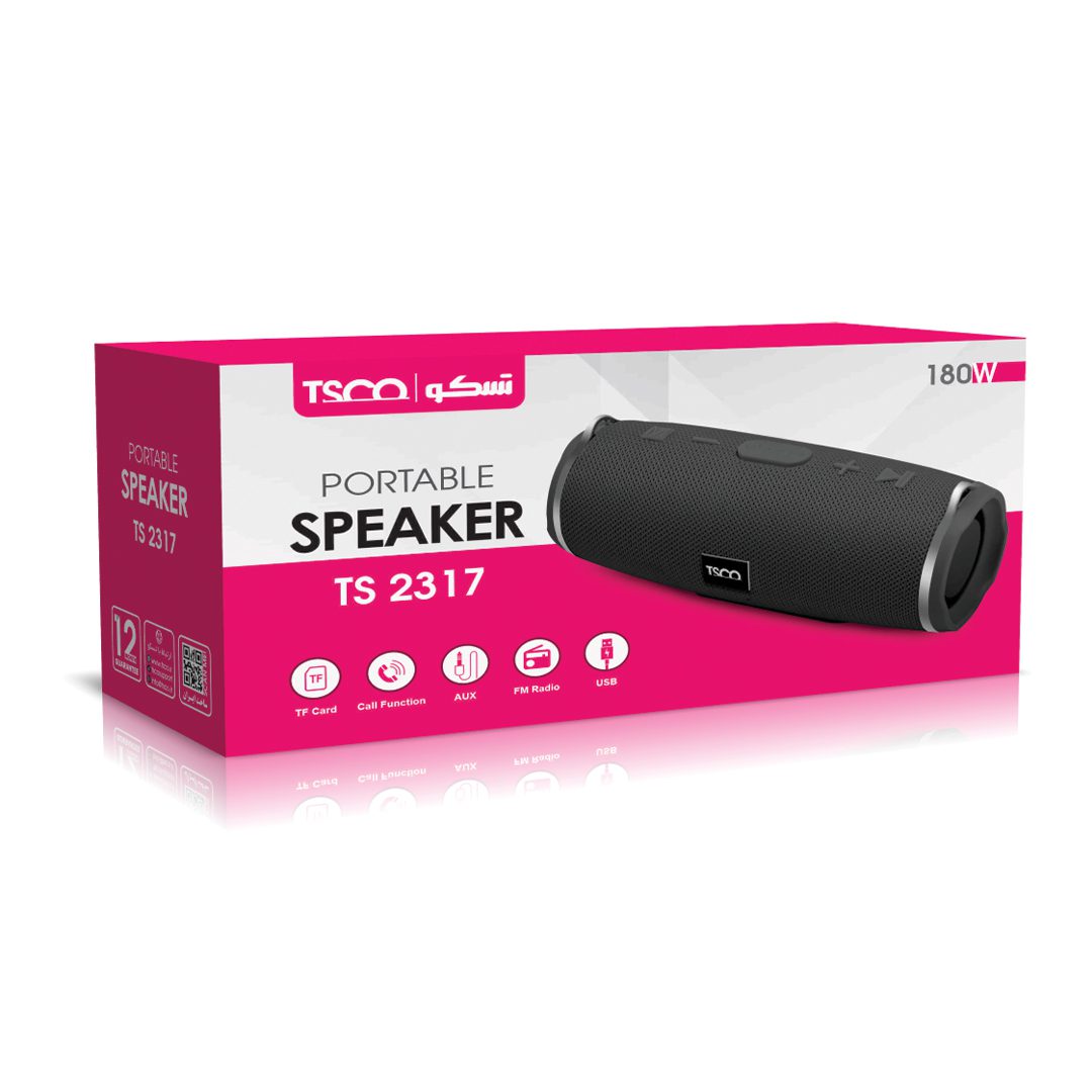 اسپیکر پرتابل و بلوتوثی تسکو مدل TS2317