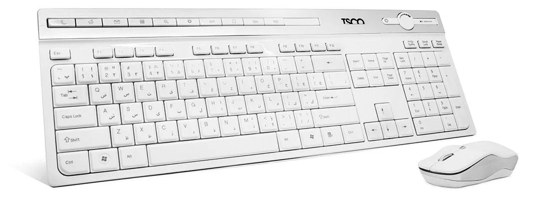 تجهیزات لازم برای فریلنسری: کیبورد و ماوس تسکو مدل TKM7106W