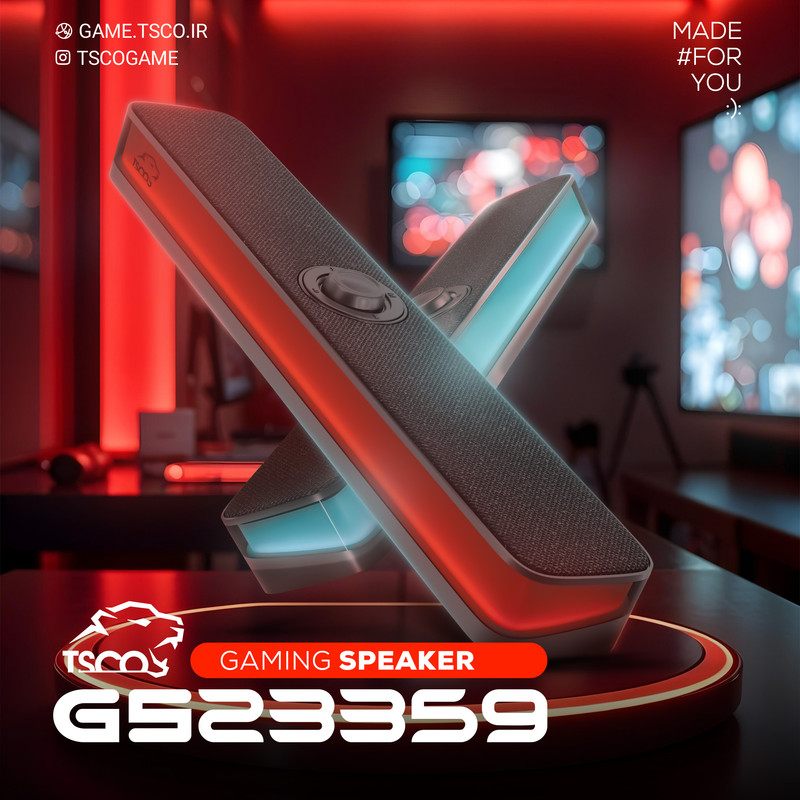اسپیکر گیمینگ تسکو مدل GS23359