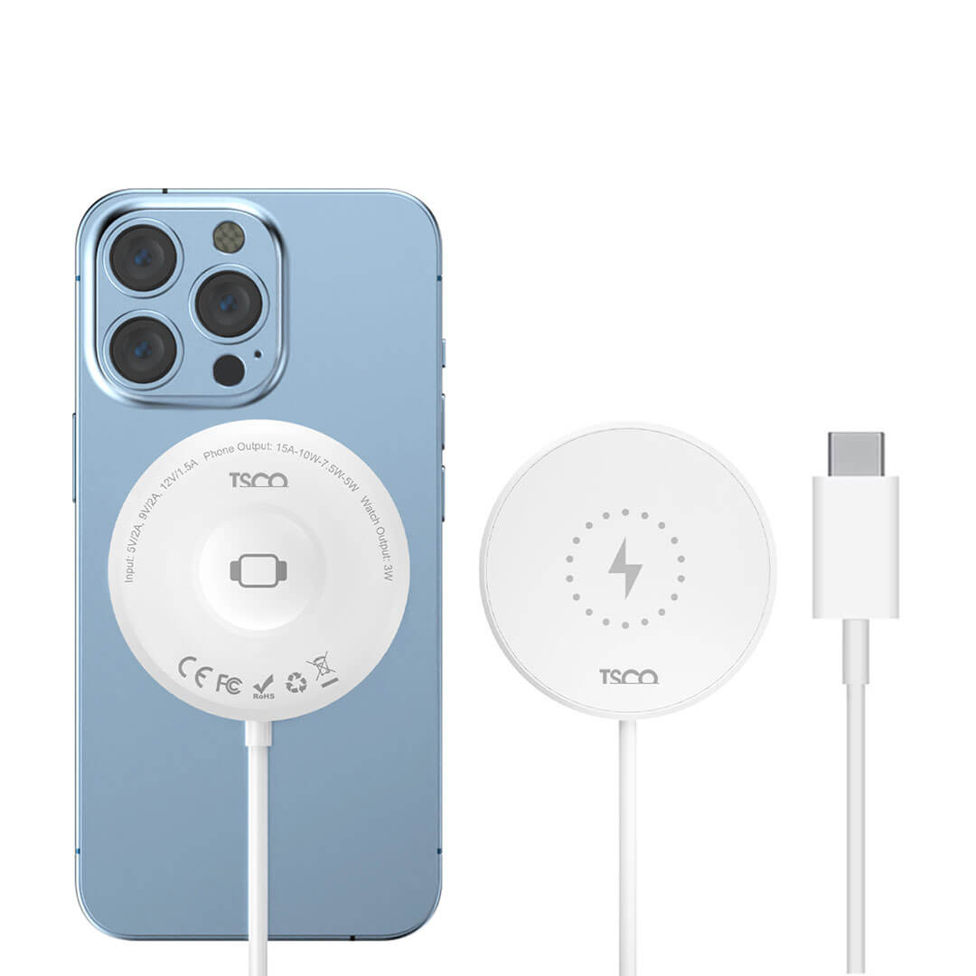 شارژر وایرلس تسکو مدل TTW100