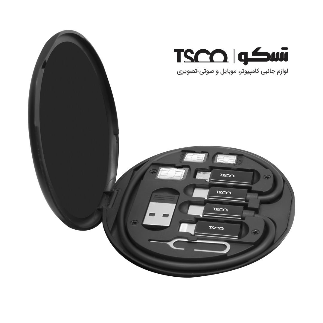 باکس هولدر فست شارژ با انواع سری موبایل تسکو مدل TCRA1500
