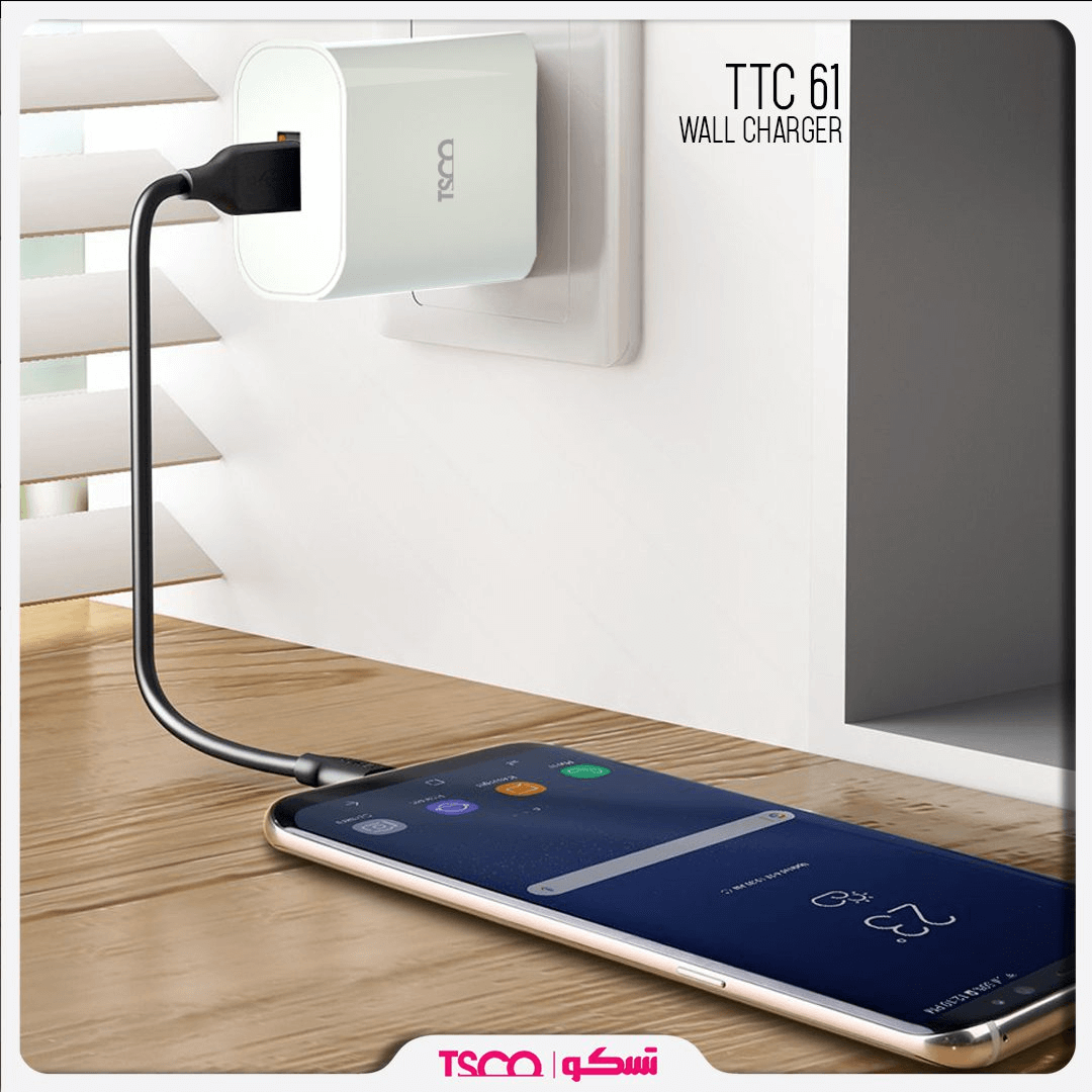 شارژر دیواری تسکو مدل TTC61