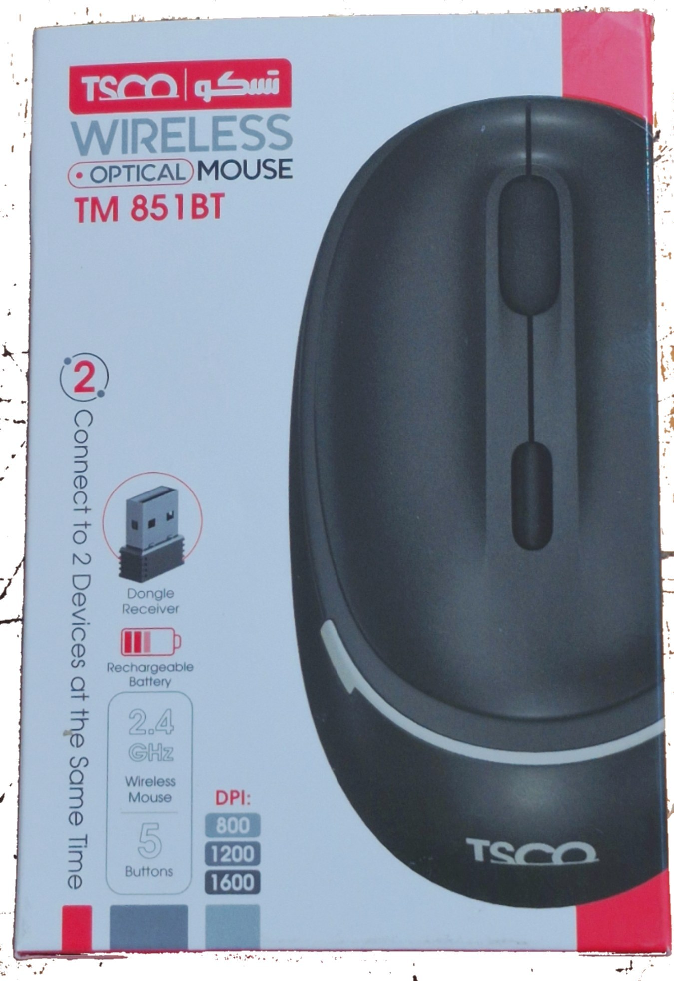 ماوس تسکو مدل TM851BT