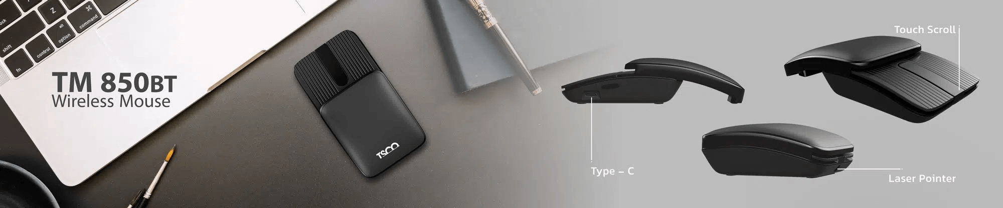 ماوس بی سیم تسکو مدل TM850BT