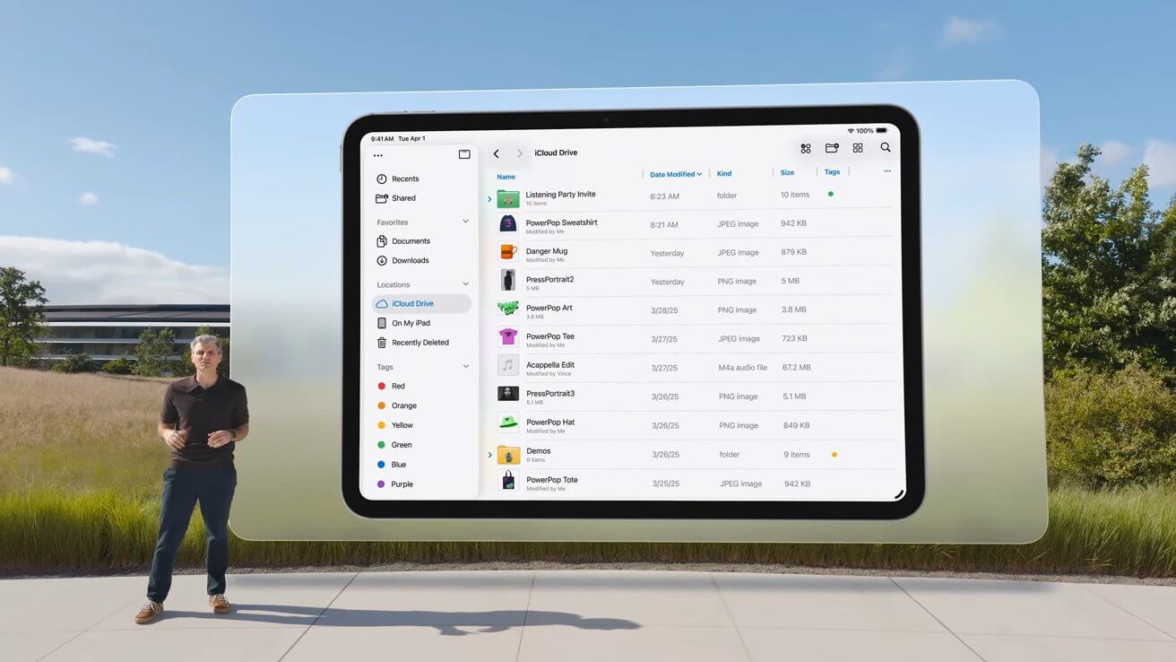 بهبود تجربه‌ی مرور در اپلیکیشن Files در iOS 26