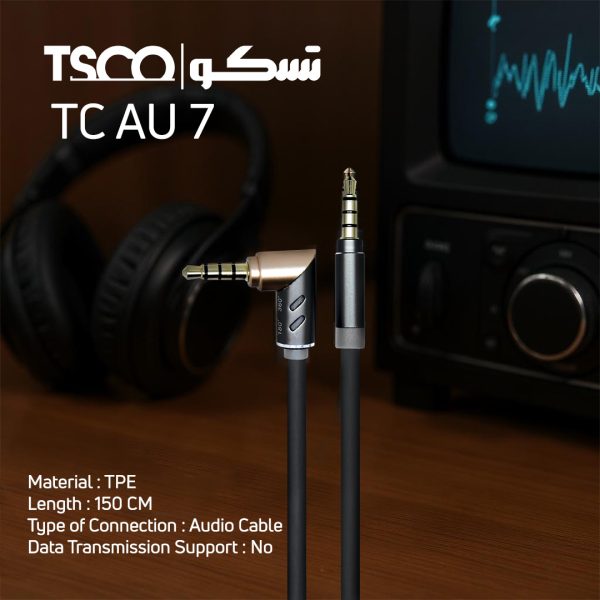 کابل AUX تسکو مدل TCAU7 (1.5 متر)