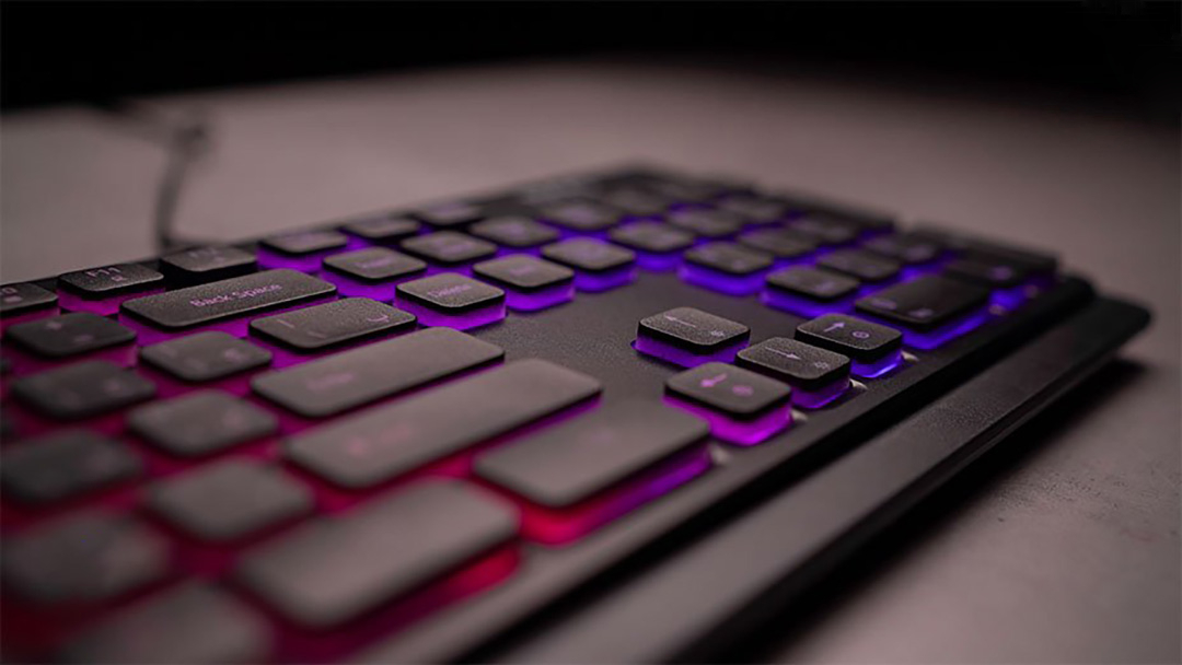 تنظیم نور RGB در کیبوردهای گیمینگ تسکو