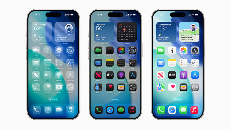 حذف نوار پایین صفحه (Home Bar) در iOS 26