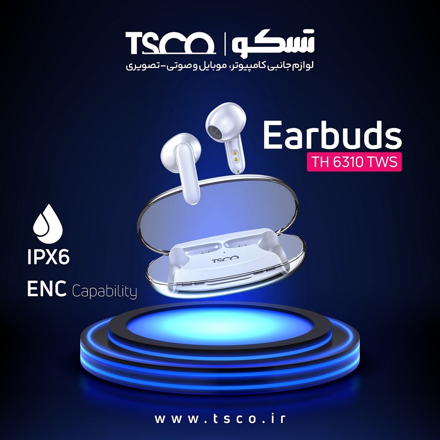 هندزفری بلوتوثی تسکو مدل TH6310TWS