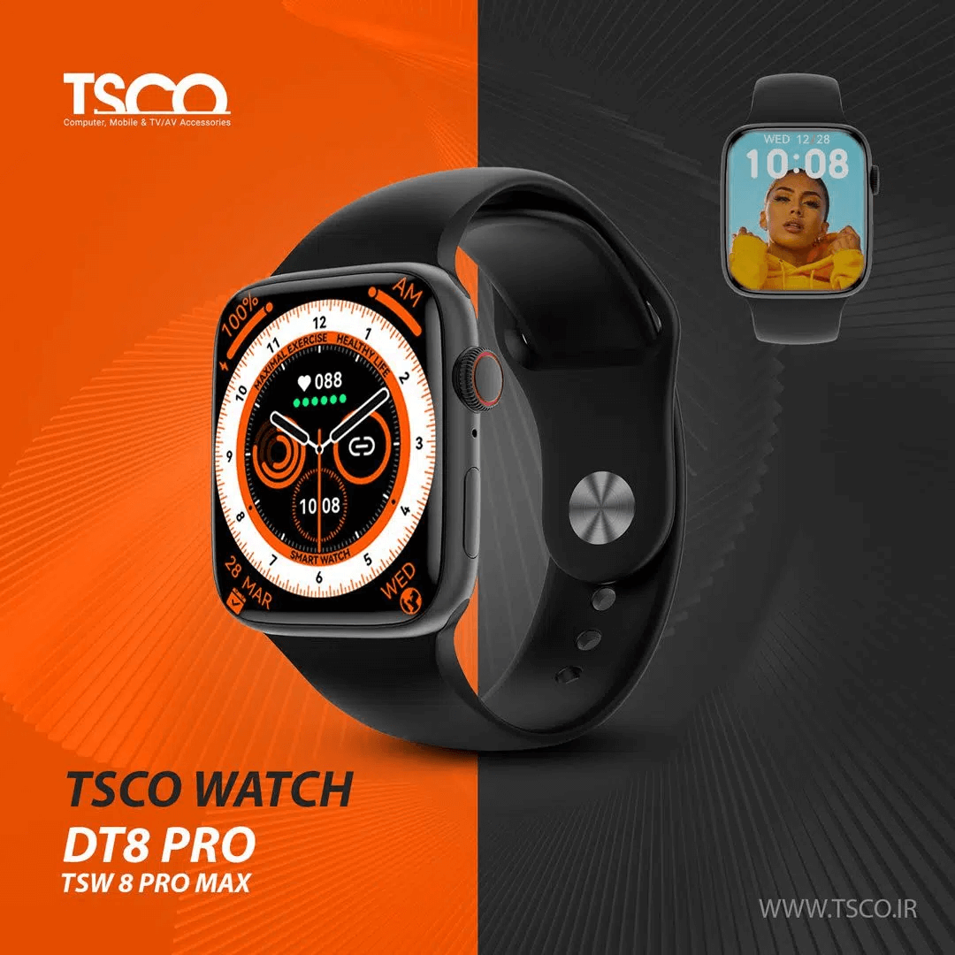 ساعت هوشمند تسکو مدل TSW8 Pro Max