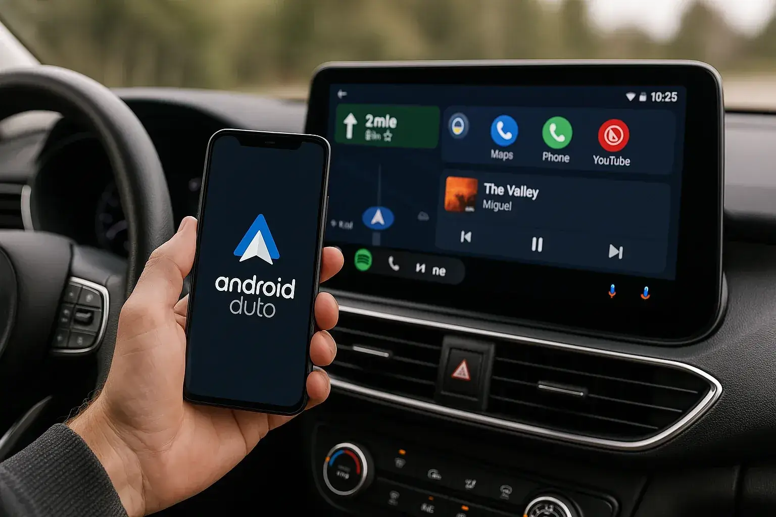 تحول Android Auto گوگل