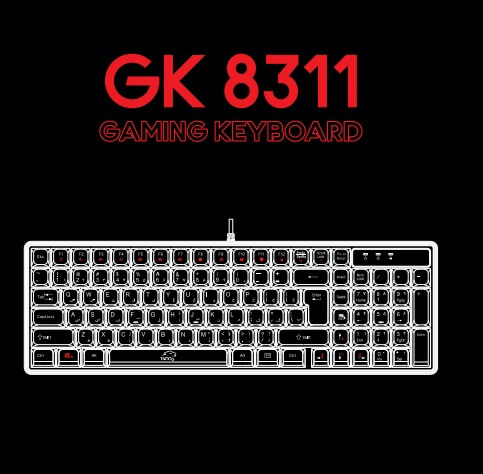 کیبورد گیمینگ تسکو مدل GK8311