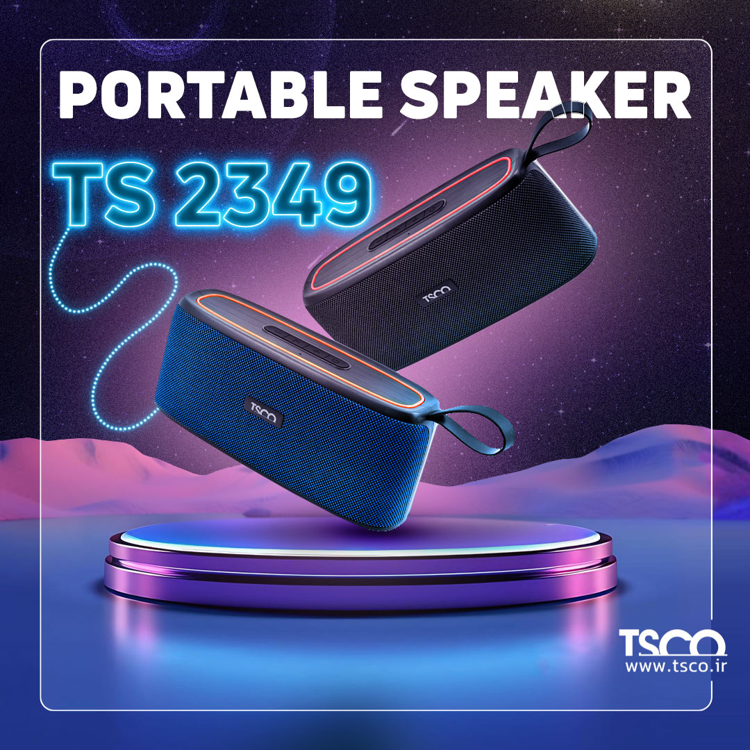 اسپیکر پرتابل و بلوتوثی تسکو مدل TS2349