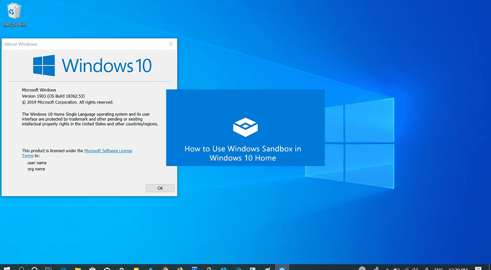 ویندوز سندباکس