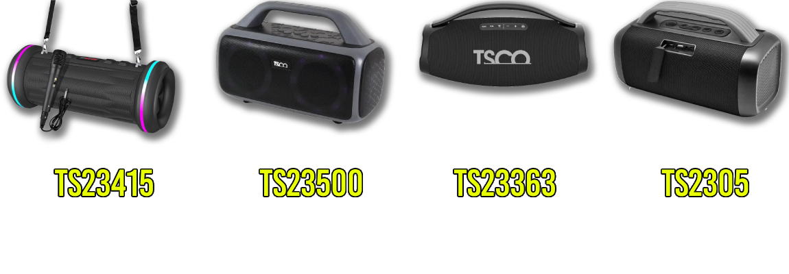 مقایسه طراحی و کیفیت ساخت اسپیکرهای مسافرتی تسکو