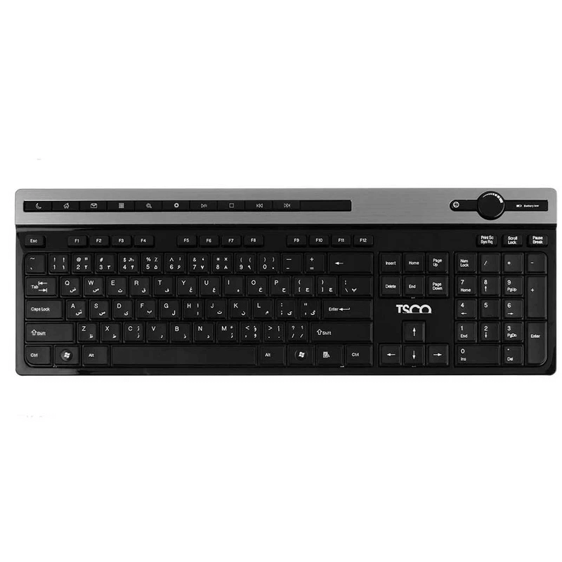 کیبورد و ماوس بی سیم تسکو مدل TKM7106W