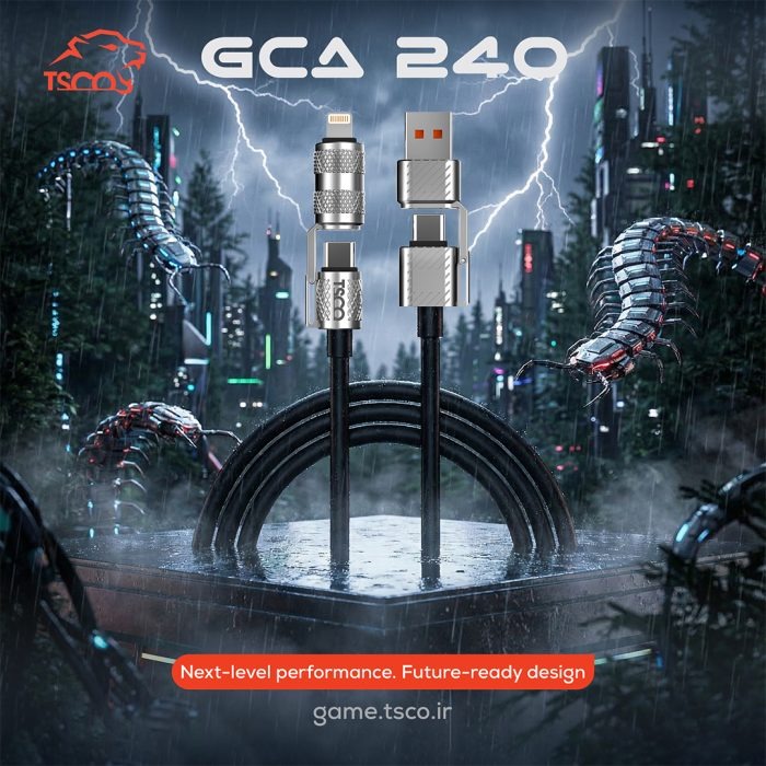 کابل شارژ گیمینگ تسکوگیم مدل GCA 240